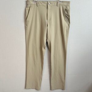 Free Fly Men's 34x32 Tan Chinos